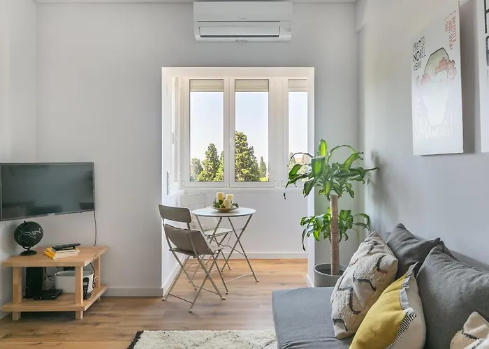 Spacious Apt Campo D\'Ourique with AC